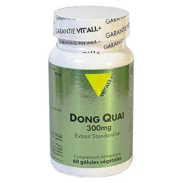 Vit'all+ Dong Quai 300mg 60 cápsulas vegetais