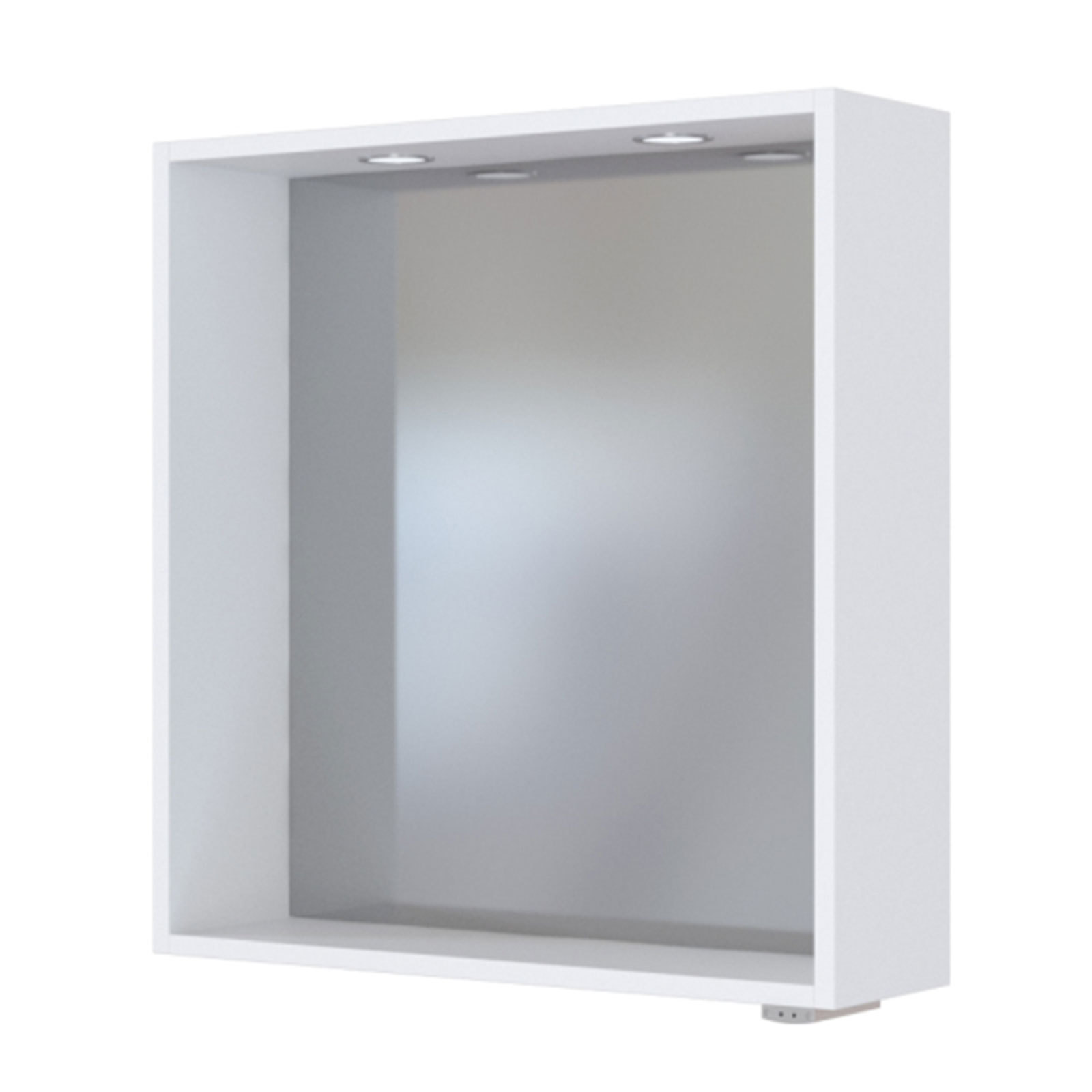 Spiegelpaneel DAVOS - weiß - 60 cm breit