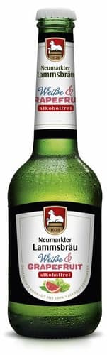 Lammsbräu BIO Weiße & Grapefruit Alkoholfrei Kiste 10x0,33l (MEHRWEG)