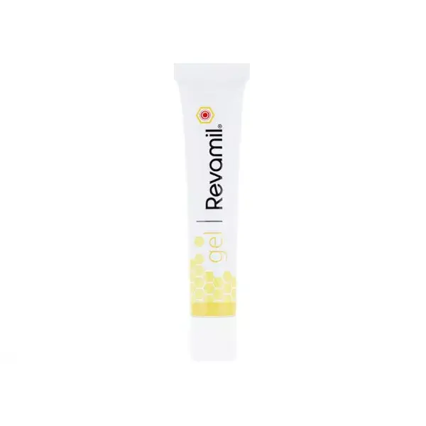 Gel cicatrizante Revami com mel medicinal puro, tubo de 18g