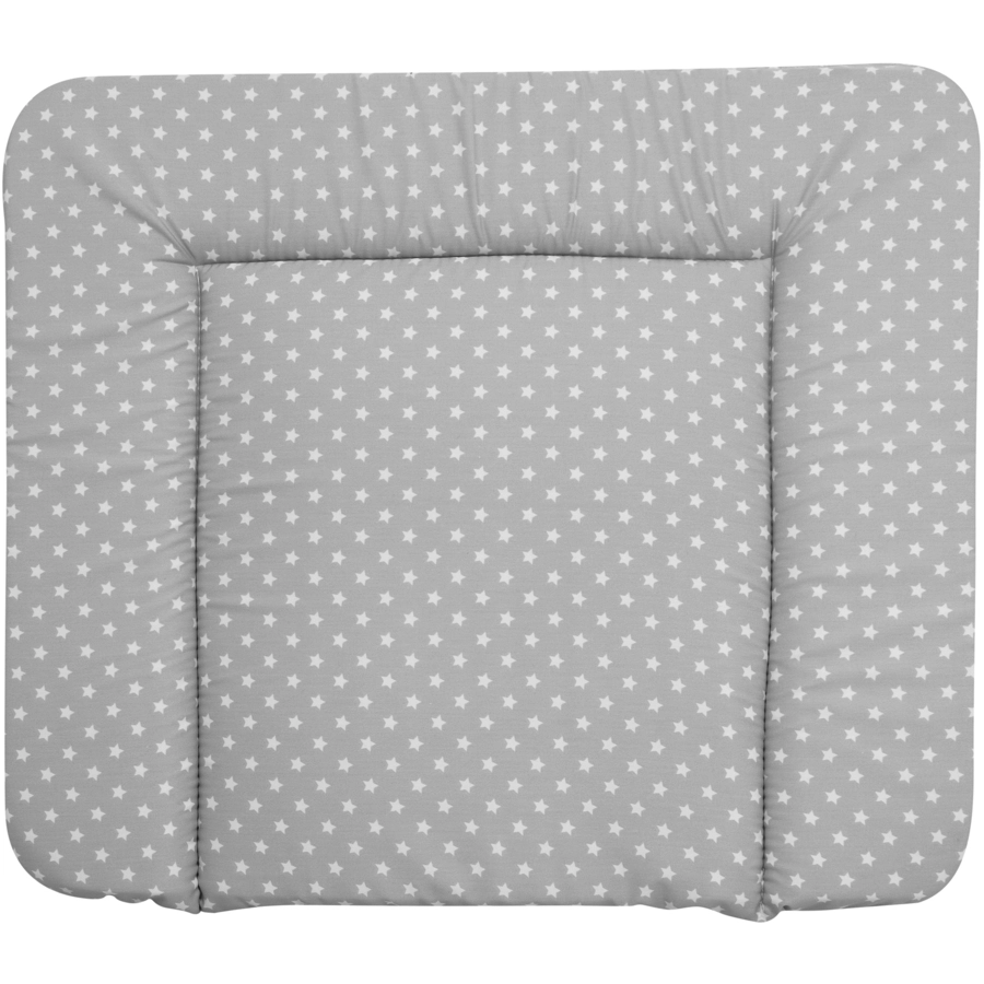 Alvi Wickelauflage Molly Folie Stars silber 85 x 75 cm