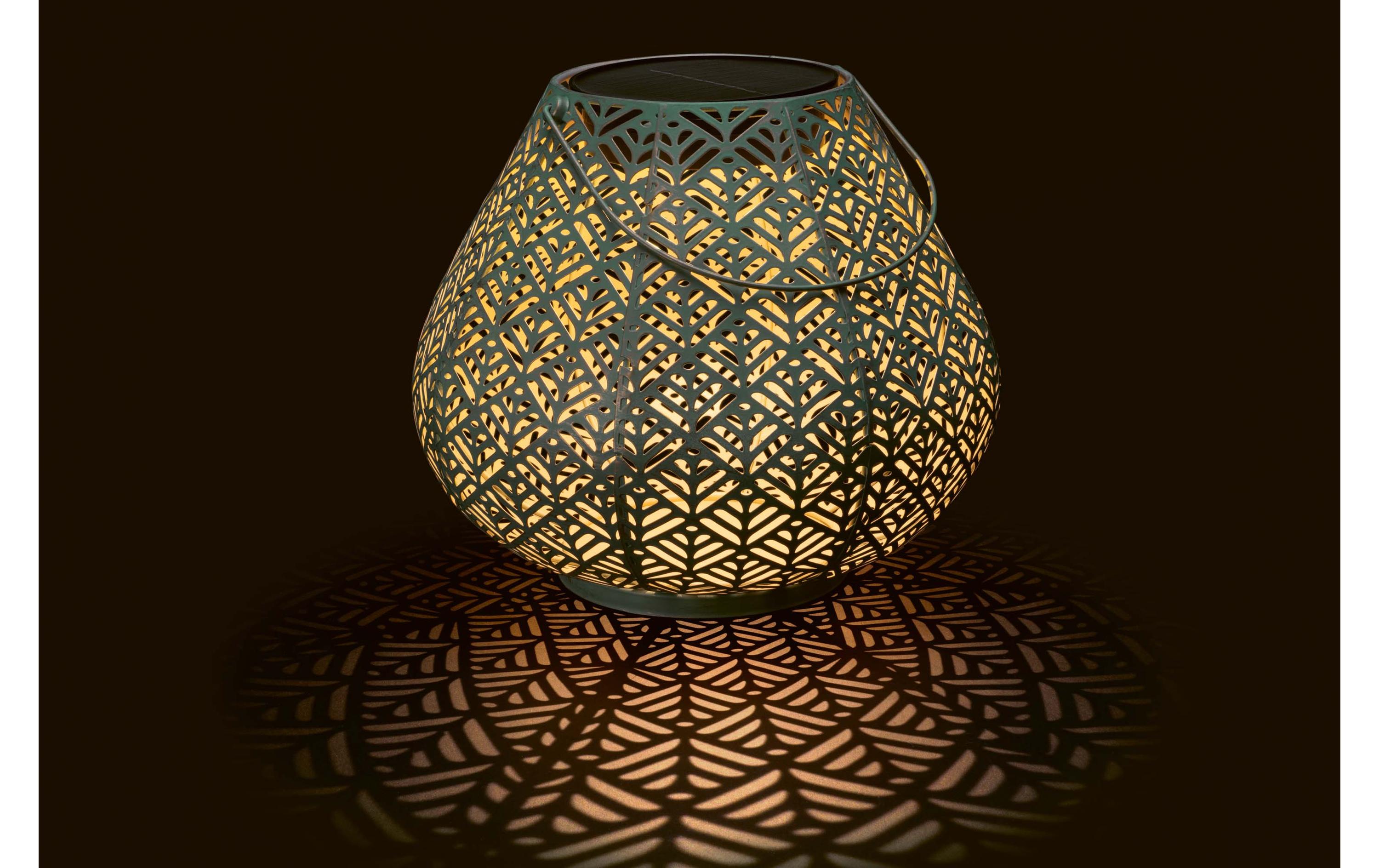 Laterne Solar Antic Sofia, Ø 29 cm, AquaSolarleuchte zum Aufstellen oder Aufhängen
