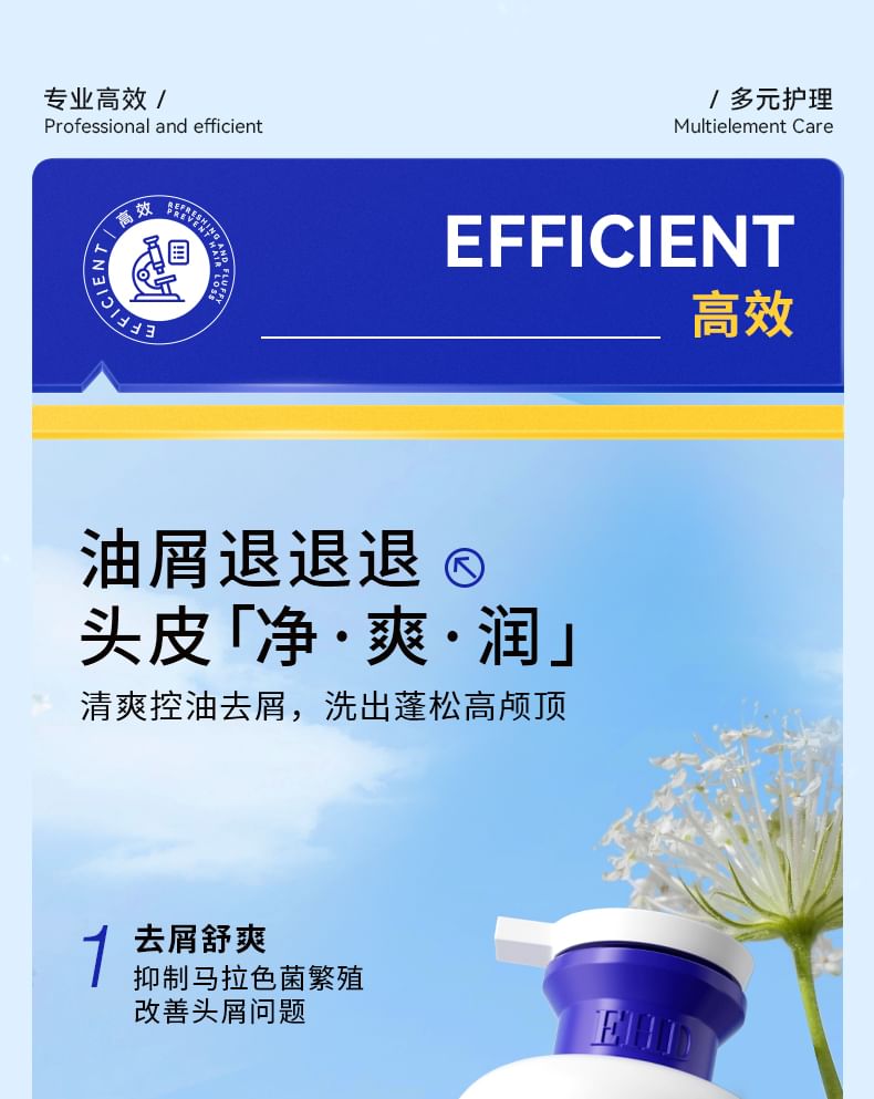 EHD - Oliecontrole en anti-roosshampoo