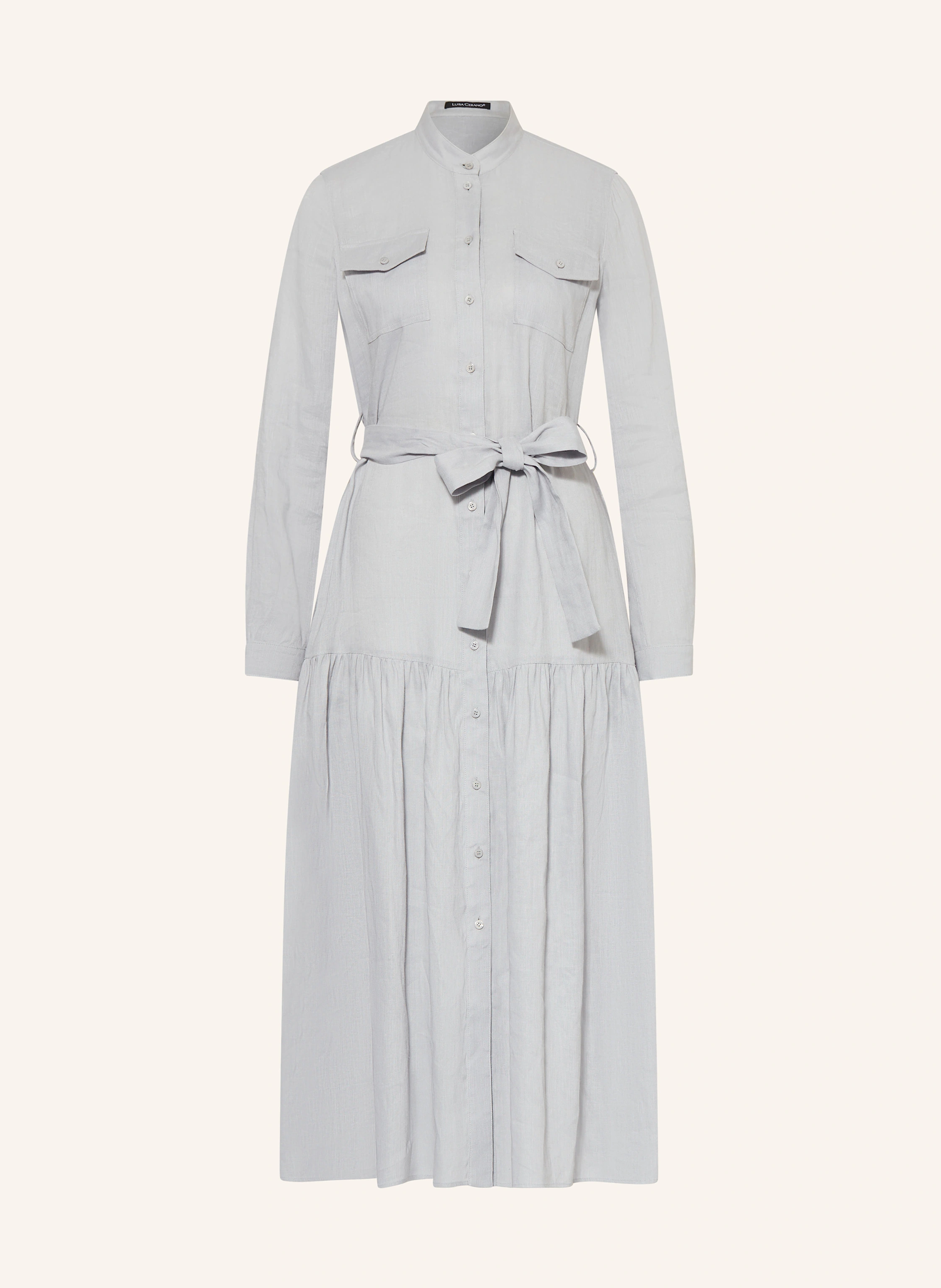 LUISA CERANO Kleid mit Leinen