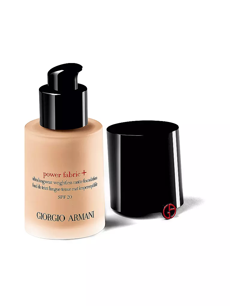 GIORGIO ARMANI COSMETICS Power Fabric + Longwear High Coverage Foundation  ( 4.25 ) camel