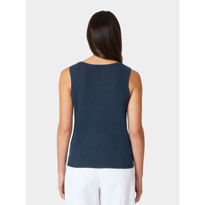 Damen-Stricktop, Blau