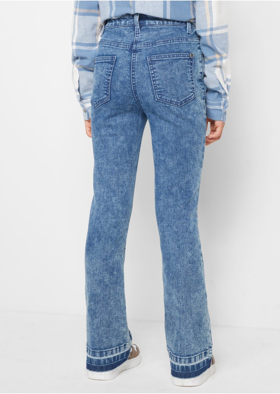 Jean extensible fille, flared