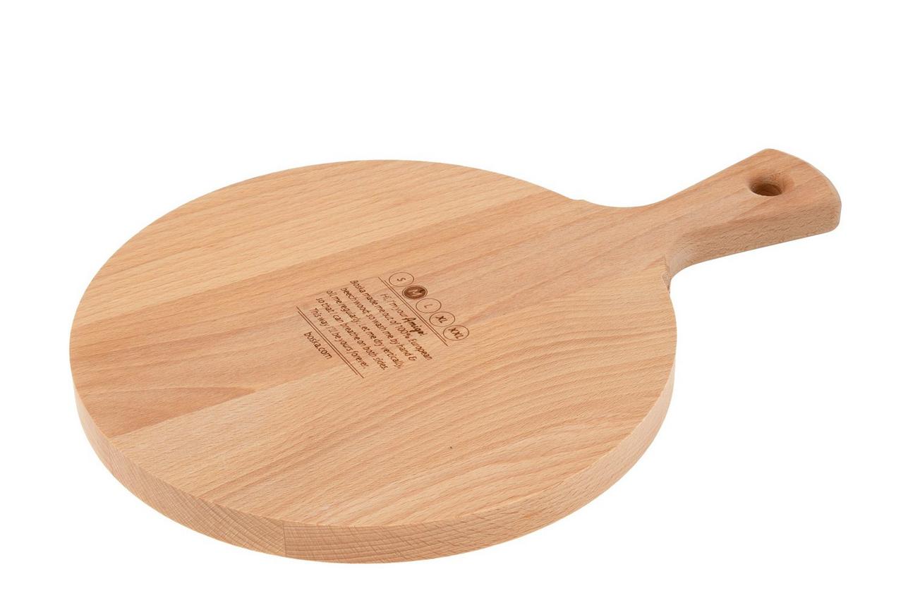 Boska Amigo serveerplank rond 358121, 23.4 cm beukenhout