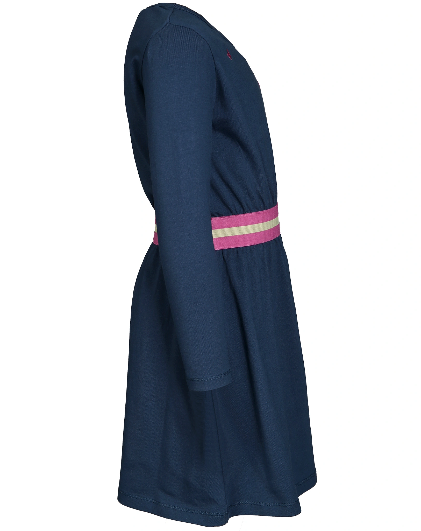 Langarmkleid SCHMETTERLINGSBLUME in dunkelblau