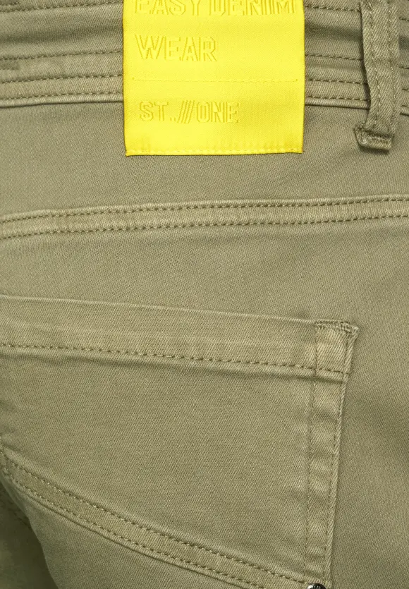 Regular Fit Joggpants - soft olive washed