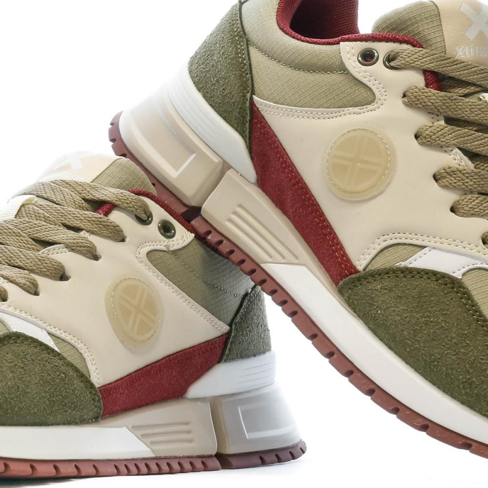 Xti Baskets Kaki Femme Xti Ice Trainer