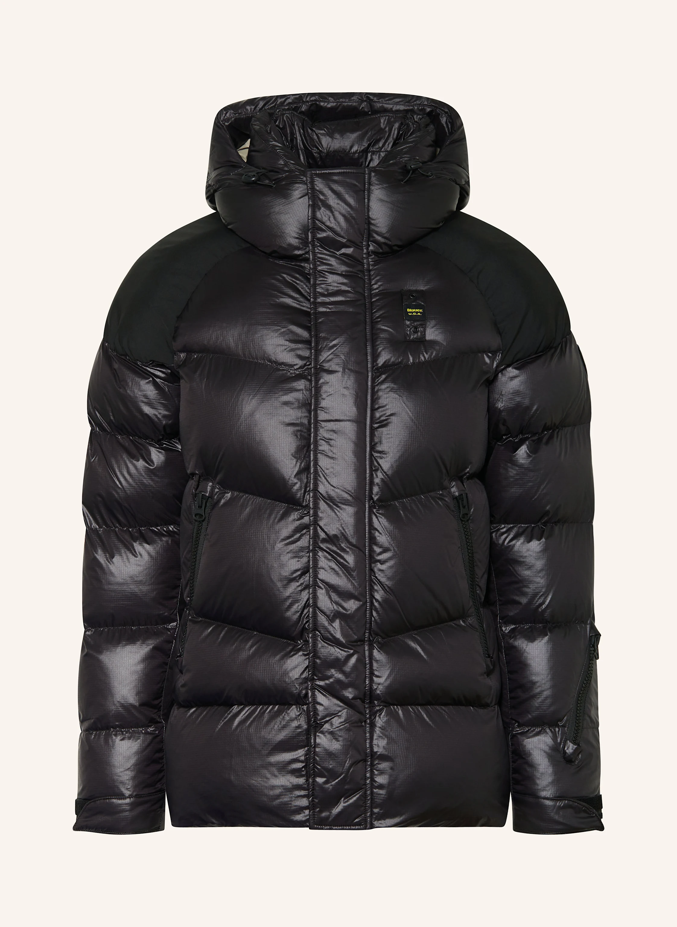 Blauer Steppjacke mit DUPONT™ SORONA®-Isolierung