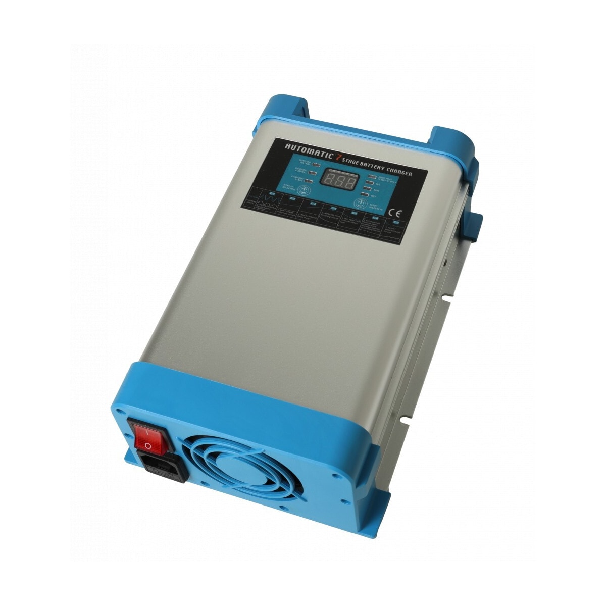 SMART BATTERY CHARGER 7-stegs Elektronisk Batterilader 12V 40A - 2 Kanaler