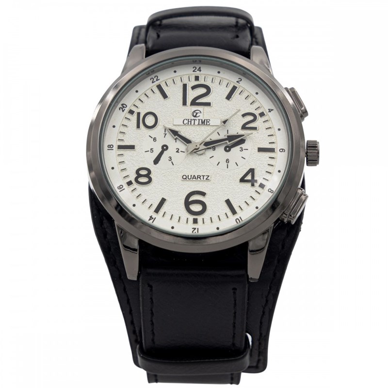 Votre Montre d' Homme Noir CHTIME