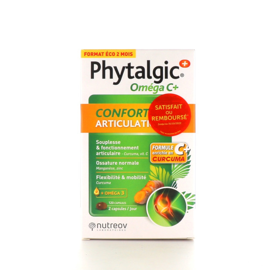 Phytalgic Oméga C+ : confort articulaire - Douleurs articulations