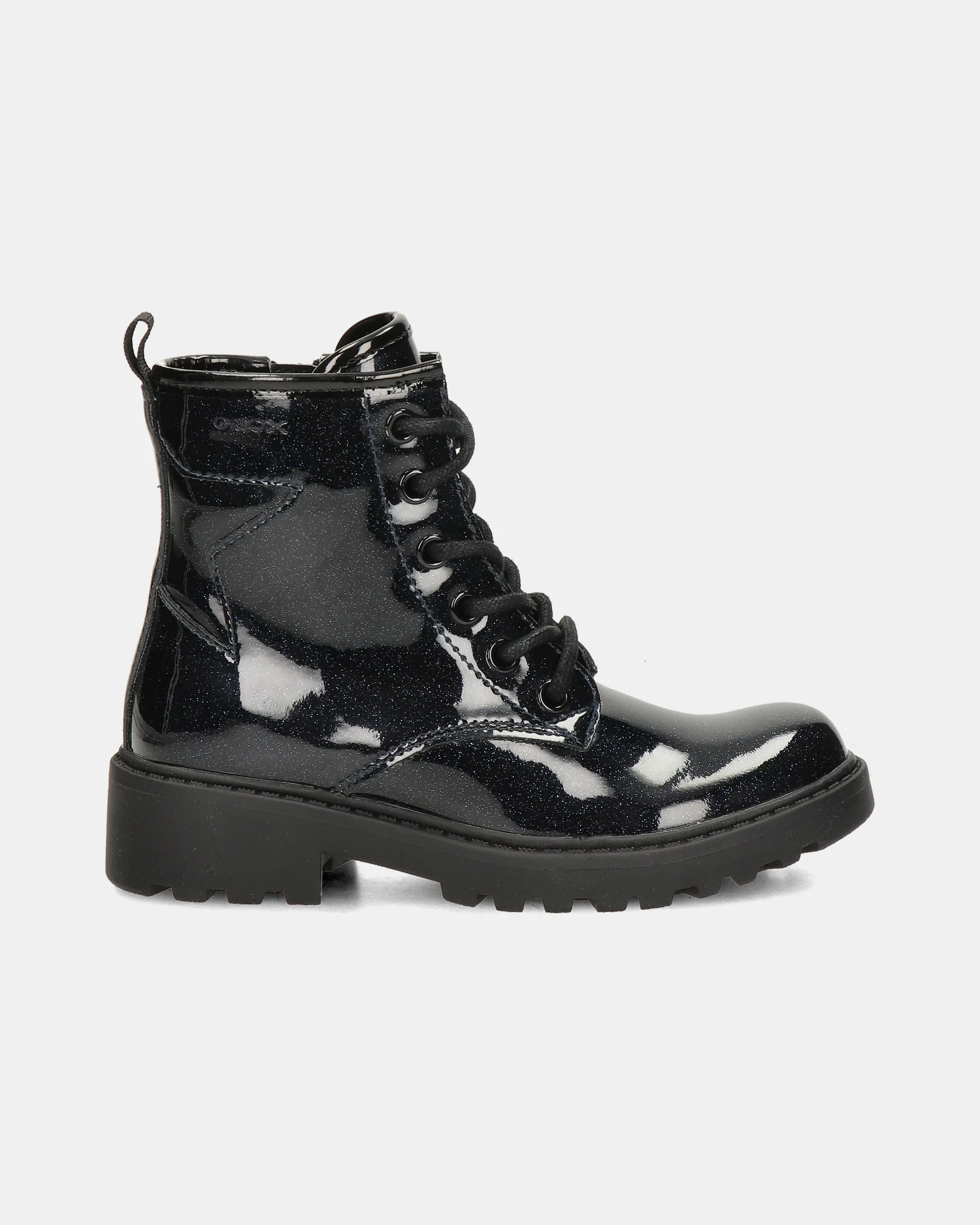 Geox J Casey Veterboots  - blauw
