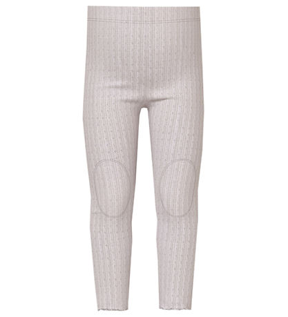 Name It Leggings - Wolle - Rib - NmfWossa - Lilac Ash