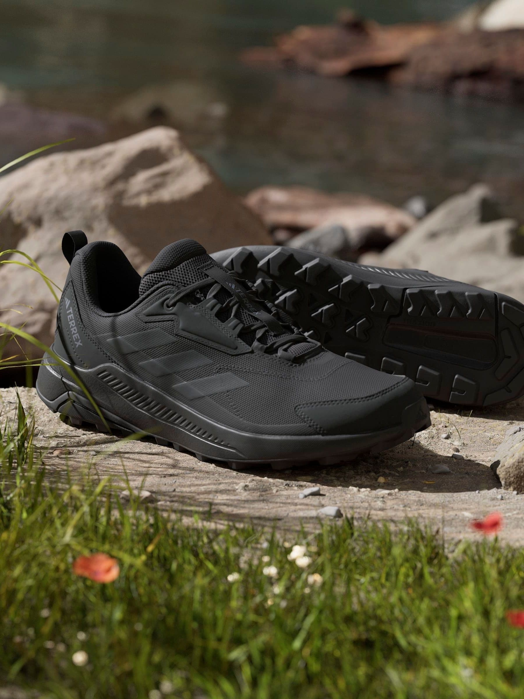 Zwart - adidas Terrex Anylander wandelschoenen