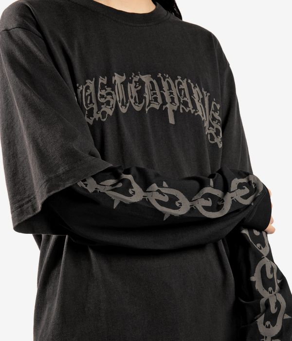 Wasted Paris Chrome Longsleeve (faded black black)
