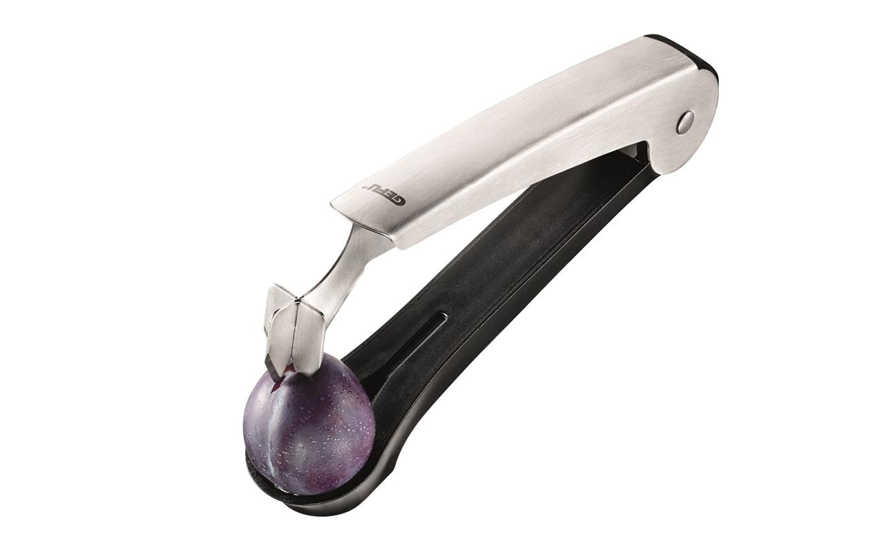 Zwetschgenentkerner Dropio Schwarz/SilberEntkerner für Pflaumen