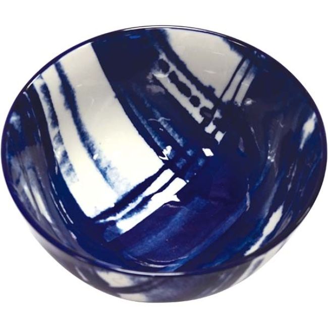 Oriental Kom Rond Wit Blauw Ø13.5cm