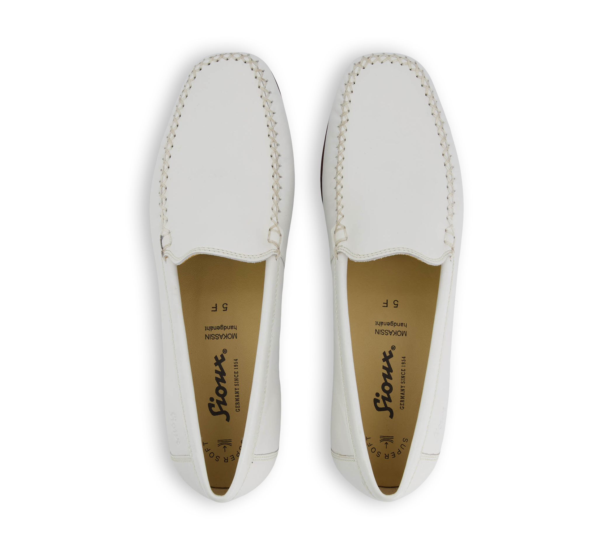 Sioux Campina - Loafers & Mokassins weiss