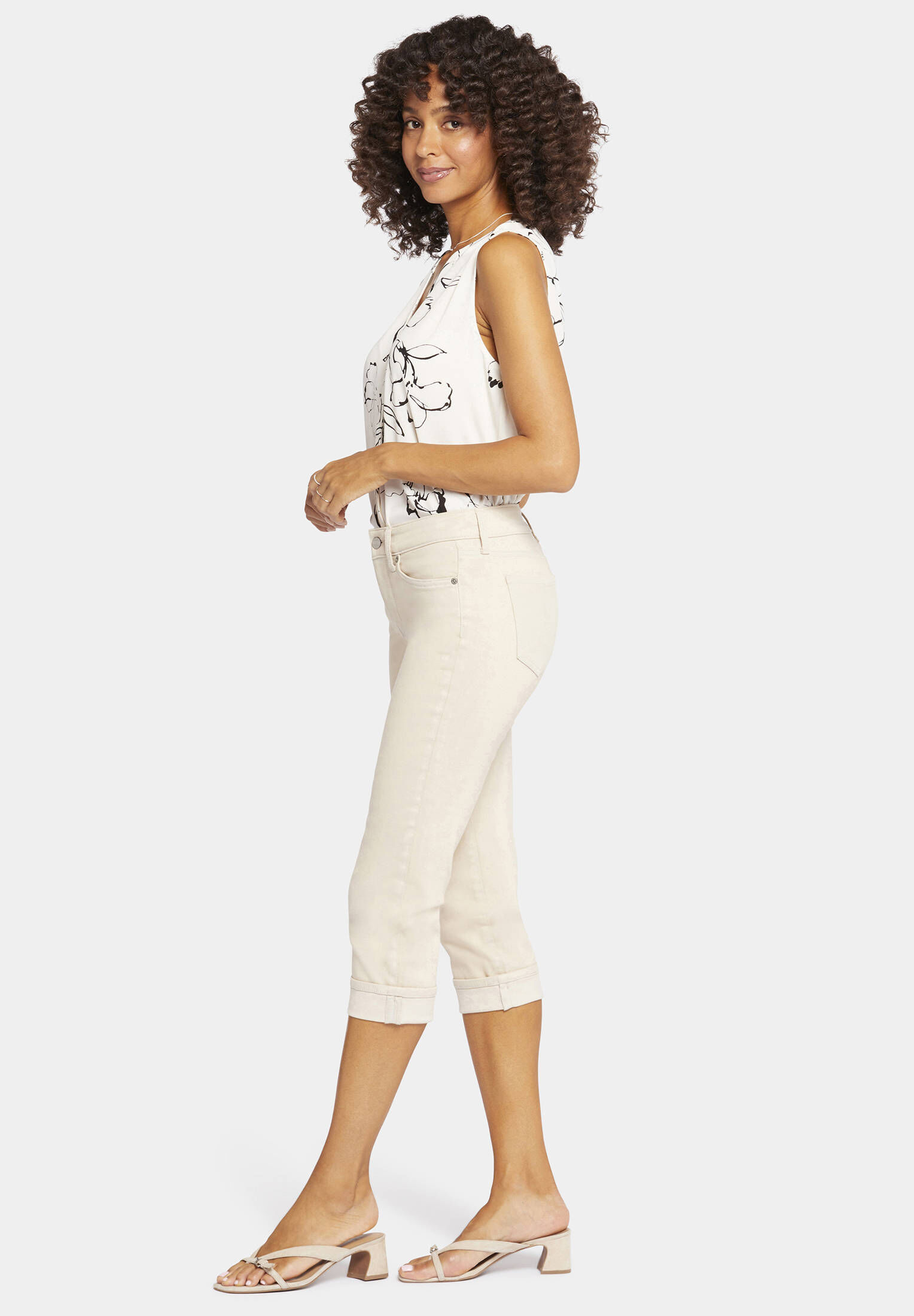 NYDJ| Damen Caprihose Marilyn Crop Cuff