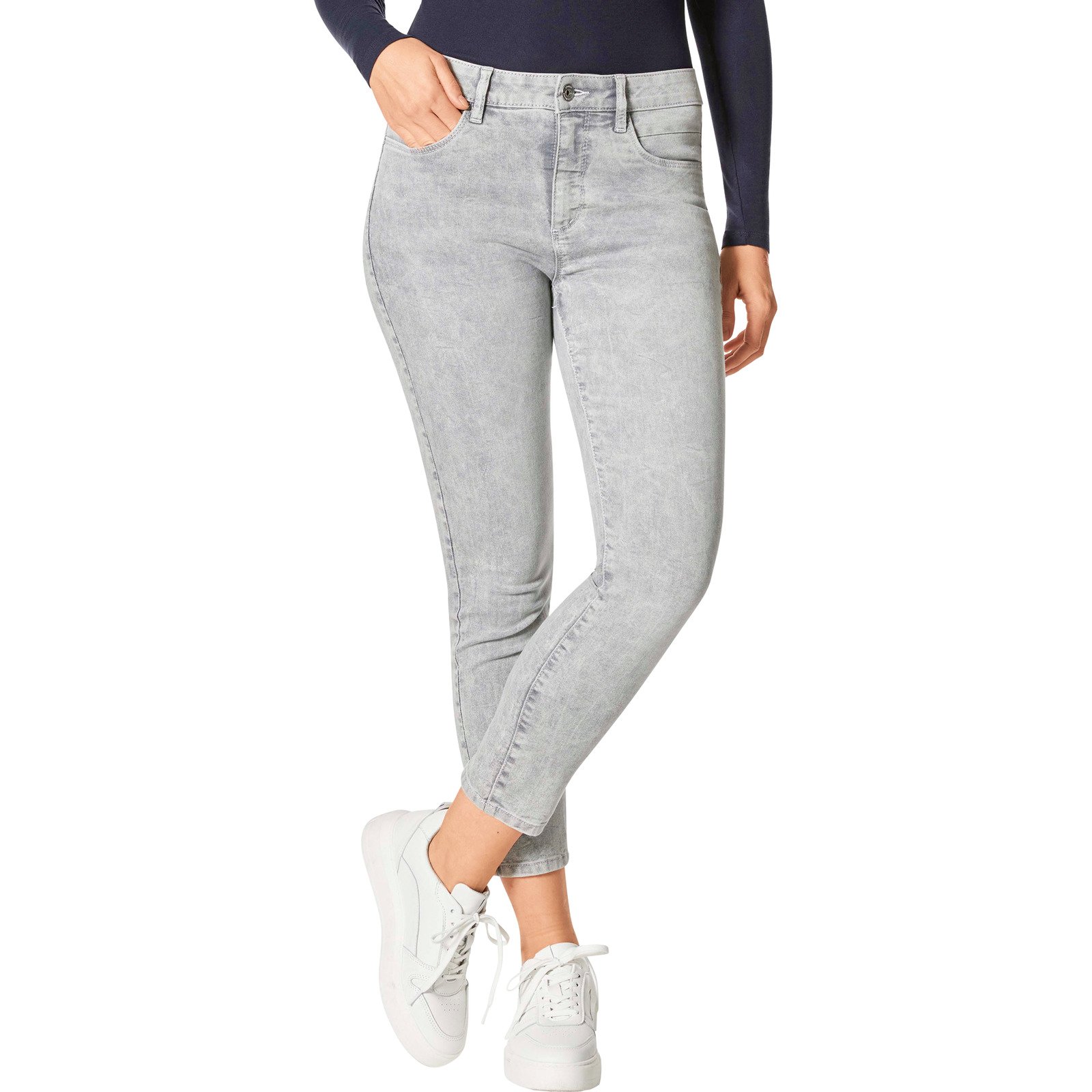 Stooker Damen-Jeans Florenz grey denim