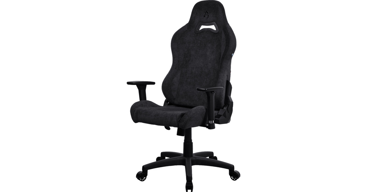 ArozziTorretta Soft Fabric - Pure Black gamestoel  (Zwart)