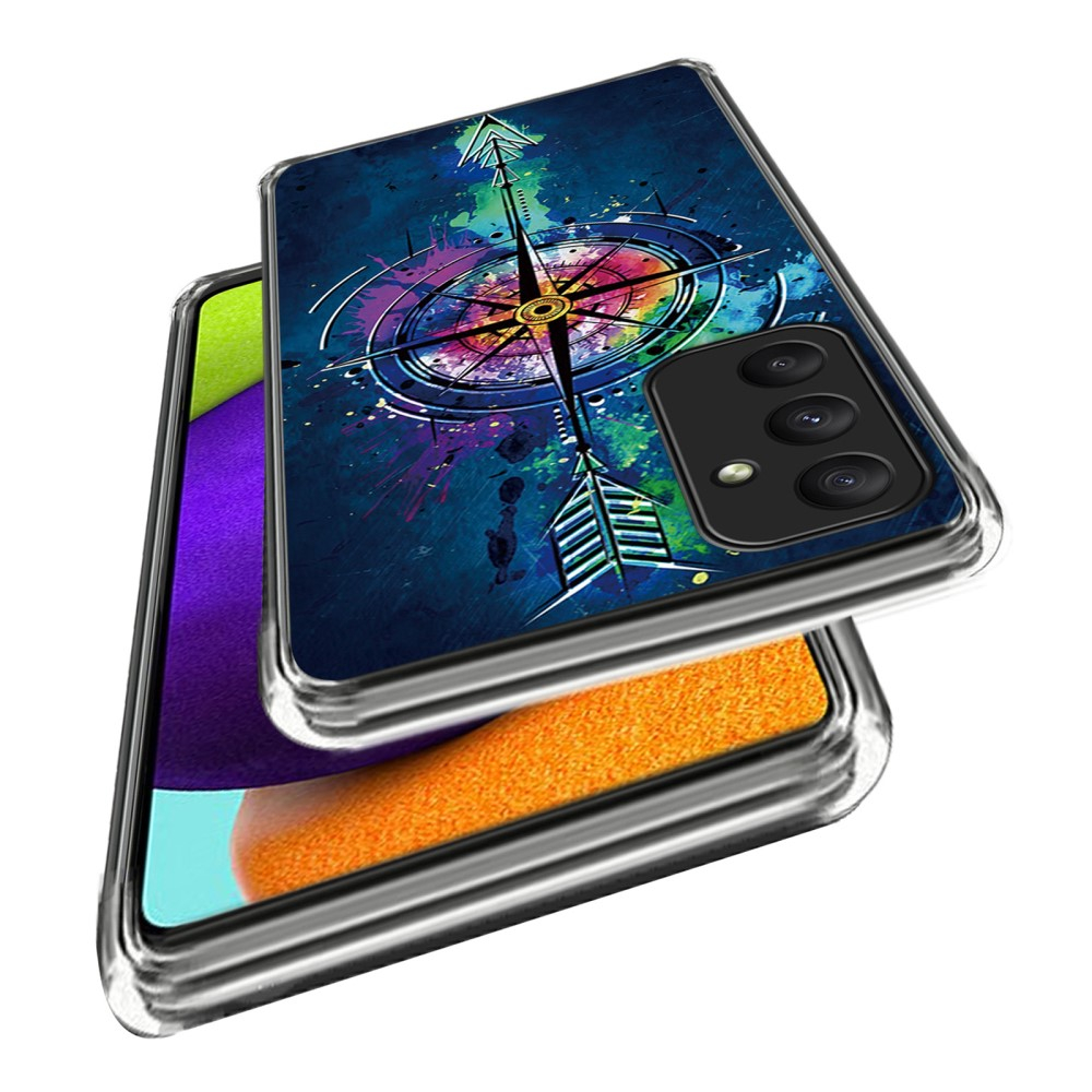 Samsung Galaxy A55 Gummi Case Schutzhülle Ultra Thin - Kompass
