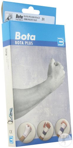 Bota Serre-Poignet-Main 201 Noir Universel Small -15cm 1 Pièce