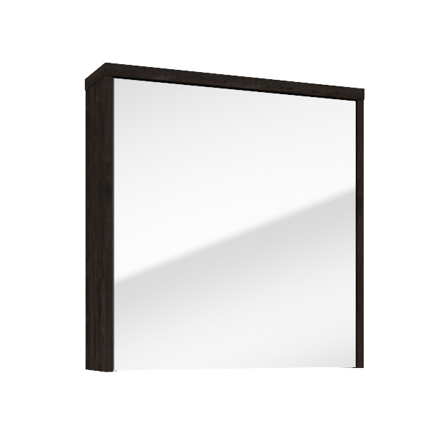 Fontana Basic spiegelkast 60cm met 1 deur kasteel bruin