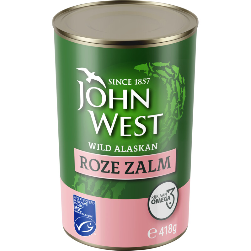 John West Wilde roze zalm