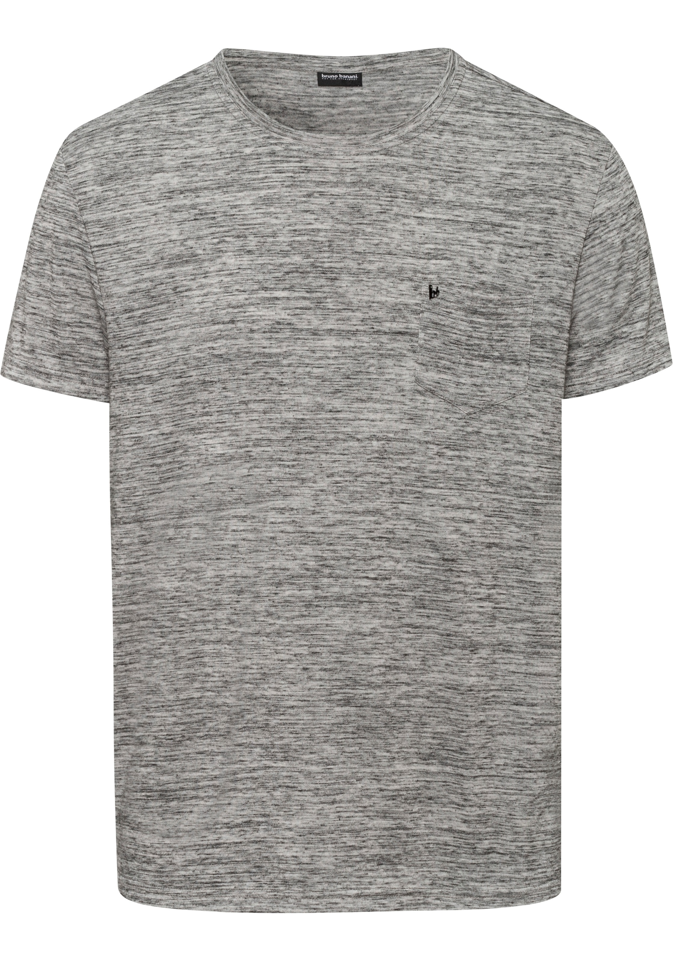 Bruno Banani T-Shirt , Kurzarm,  Slim Fit,  unifarben,  Rundhalsausschnitt