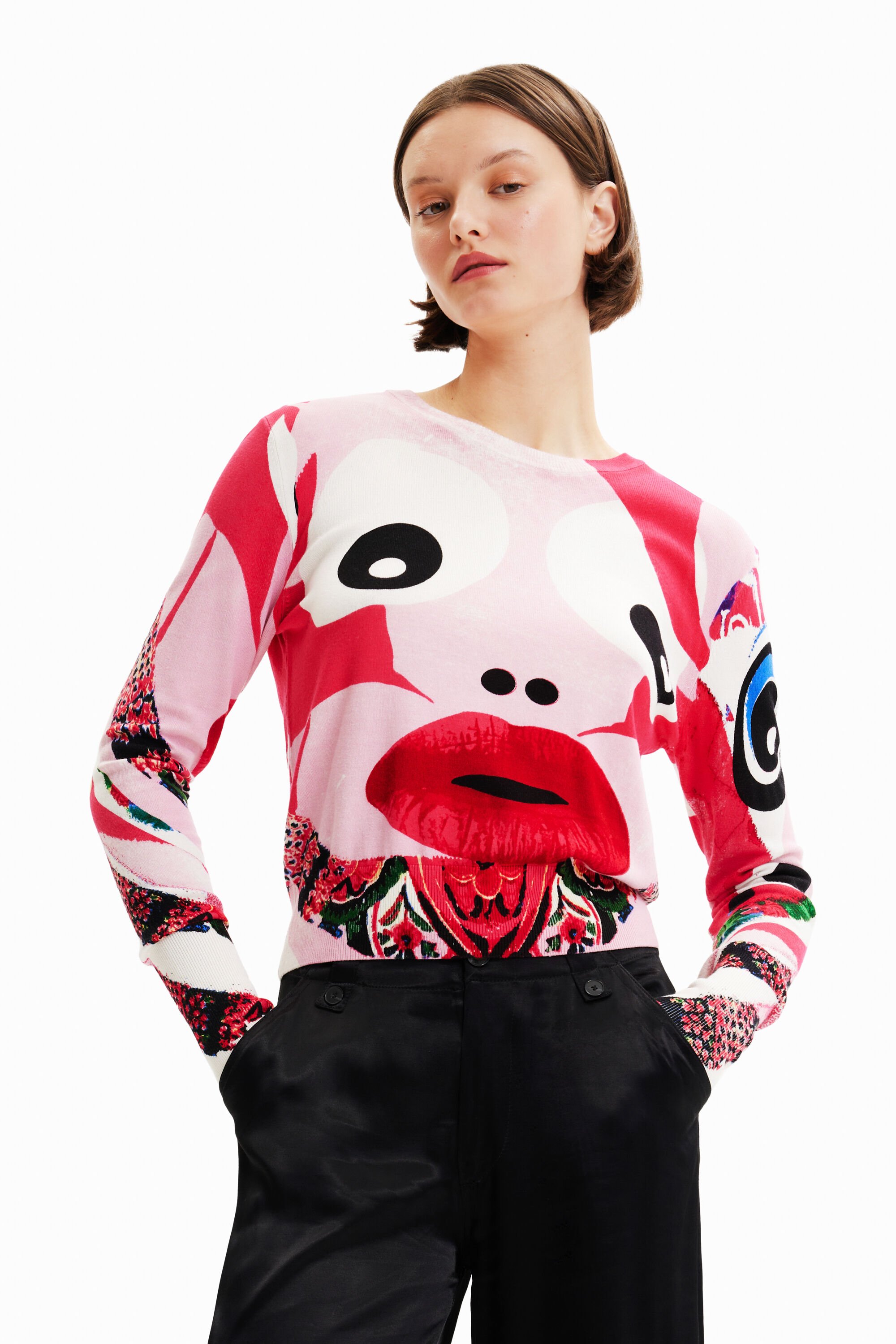 Pull visages M. Christian Lacroix