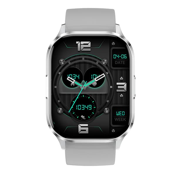 Smartwatch Vandtæt Bluetooth Smartwatch Sølv