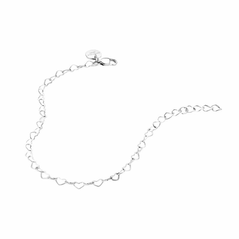 Bracelet chaîne coeur Rosefield Acier - JBHCS-J683