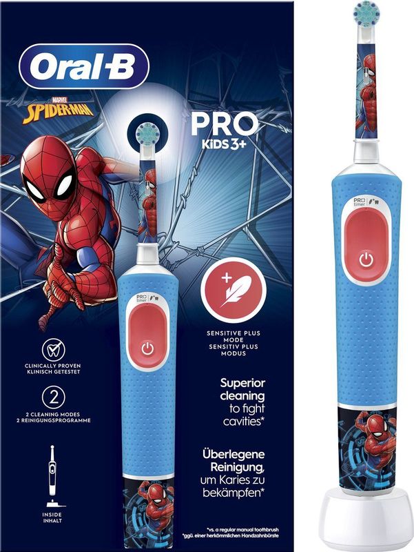 Oral-B Elektrische Tandenborstel Pro Kids Spider-Man