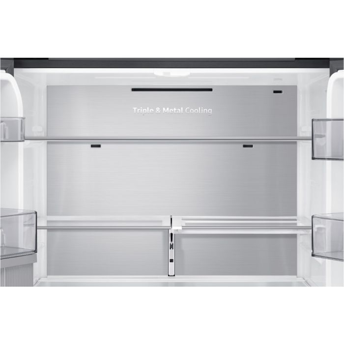 Samsung Side-by-Side RF65A967EB1/EG Black Steel - Festwasseranschluss