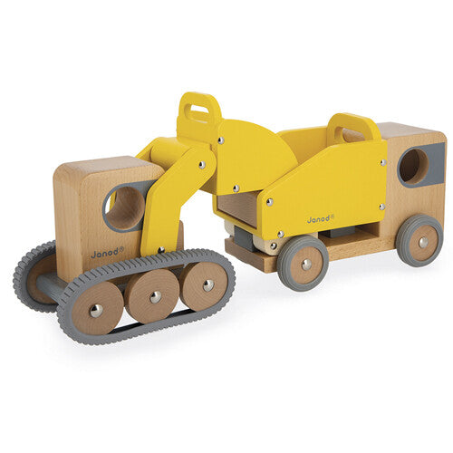 Janod kiepwagen en bulldozer