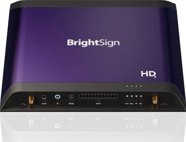BrightSign HD1025 Digital Signage Media Player (4K 60p, HDMI, USB, LAN, micorSD, HDML5)