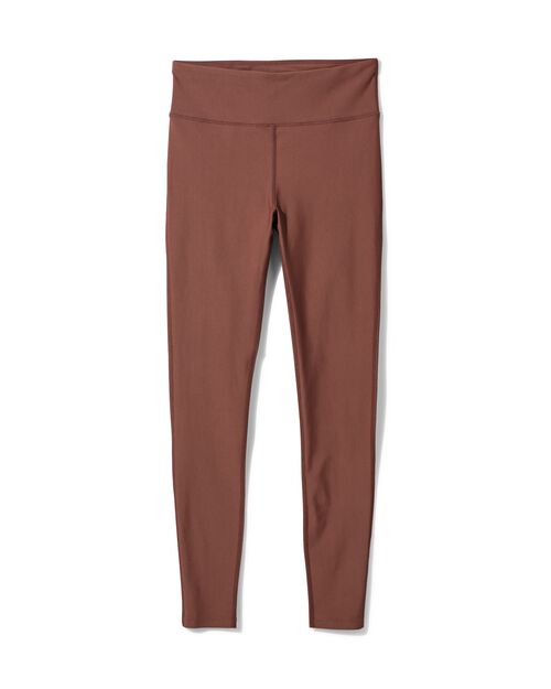legging de sport femme marron foncé
