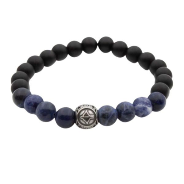 Pulseira Proteção Ónix Mate 8mm 1unid
