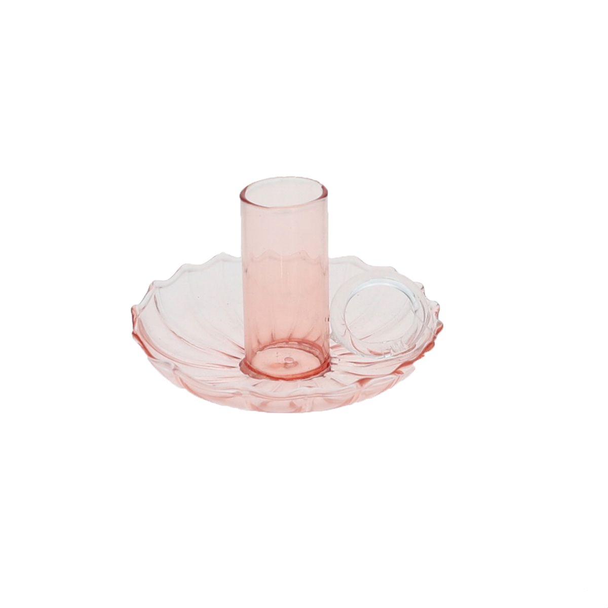 Bougeoir rose Atelier jasmin