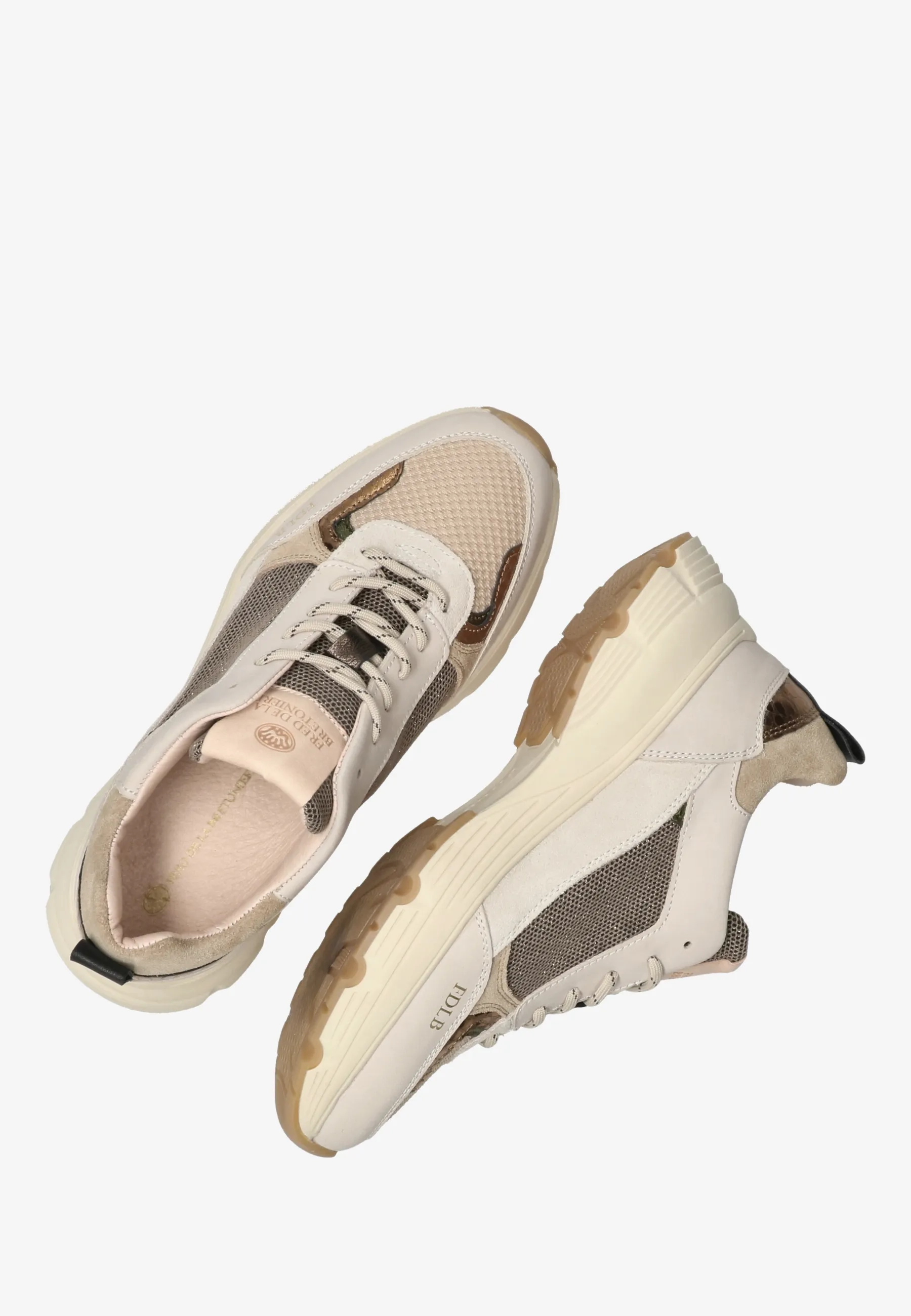 MARIOLA LUNA Sneaker mesh Beige
