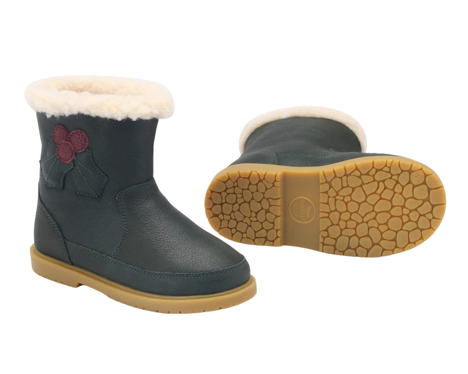 Trene | Holly | Deep Green Leather