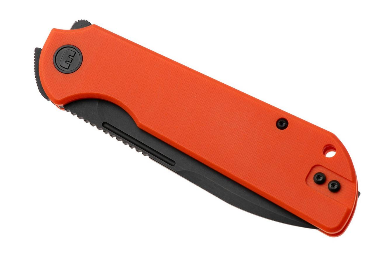 Eutektik Binary BIN-OBW-R Blackwashed 14C28N, Orange G10, zakmes
