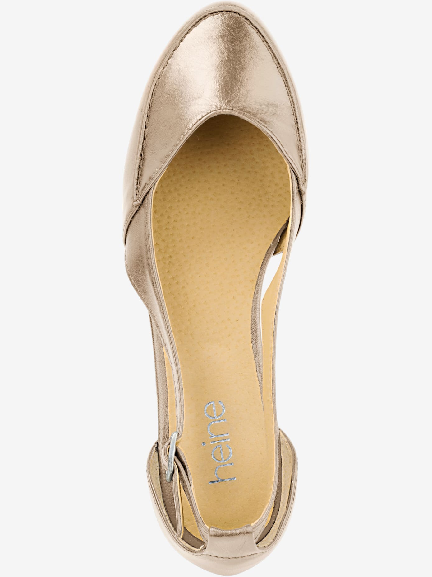 Ballerines cuir nappa chèvre doux