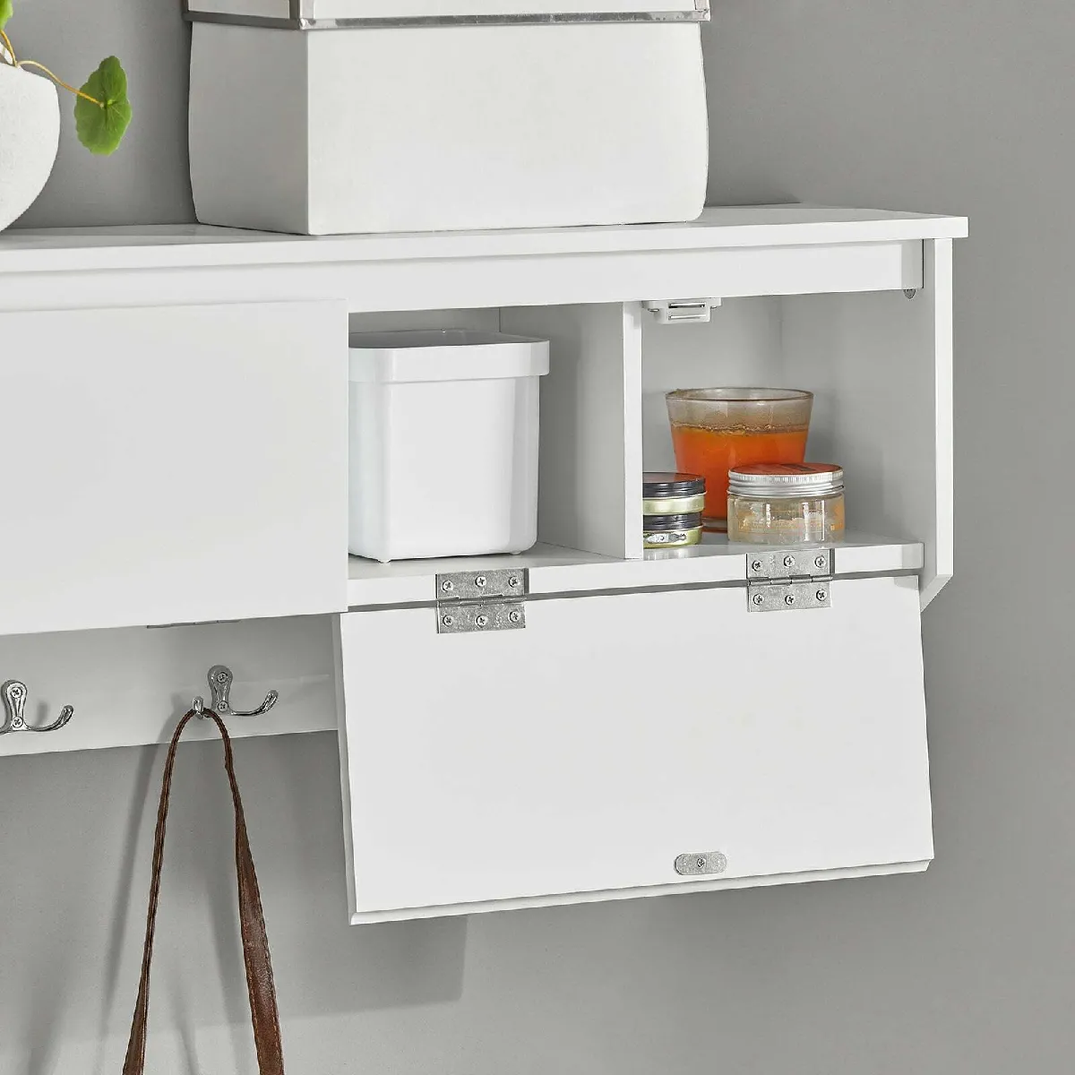 Sobuy FHK24-W Portemanteau Mural