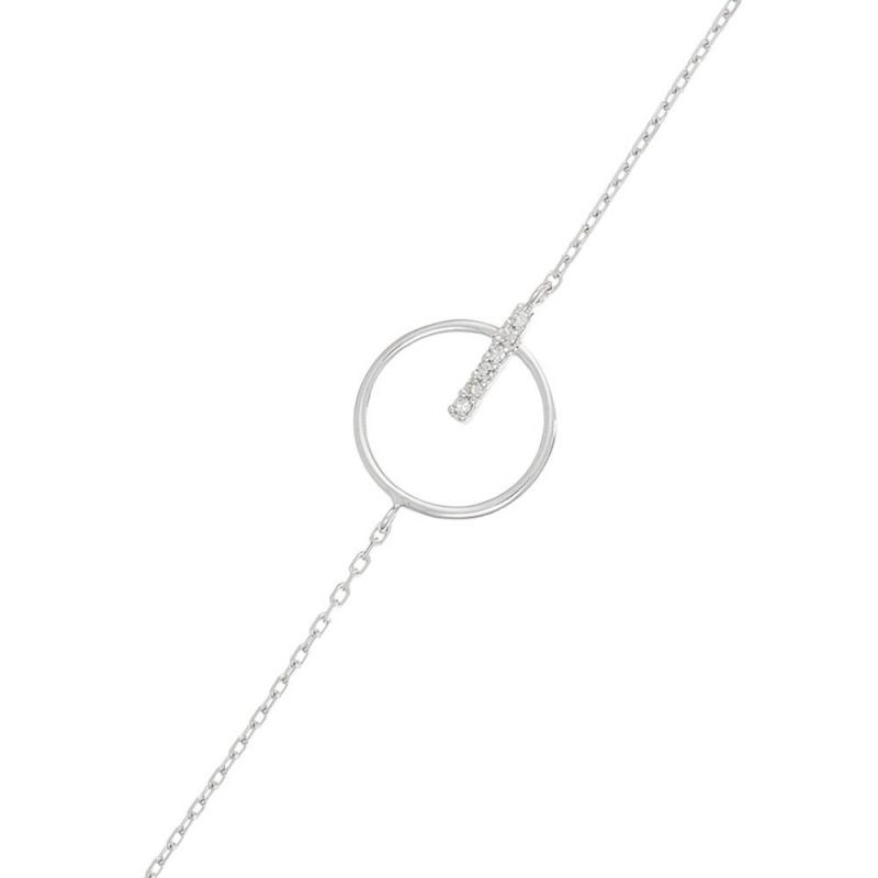 Bracelet Or Blanc et Diamant